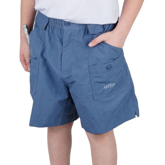 Bering Sea / 24 Aftco Original Fishing Shorts - Kids' Aftco