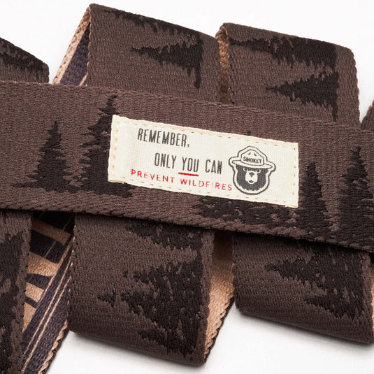 Prevent Wildfires Medium Brown Arcade Belts Smokey Bear Arcade Belts