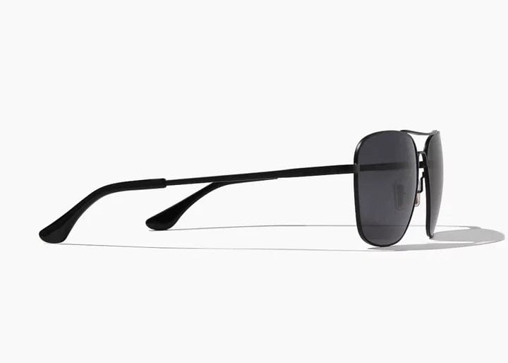Load image into Gallery viewer, Black Matte w/Grey Glass Lens Bajio Snipes Polarized Sunglasses in Black Matte BAJIO

