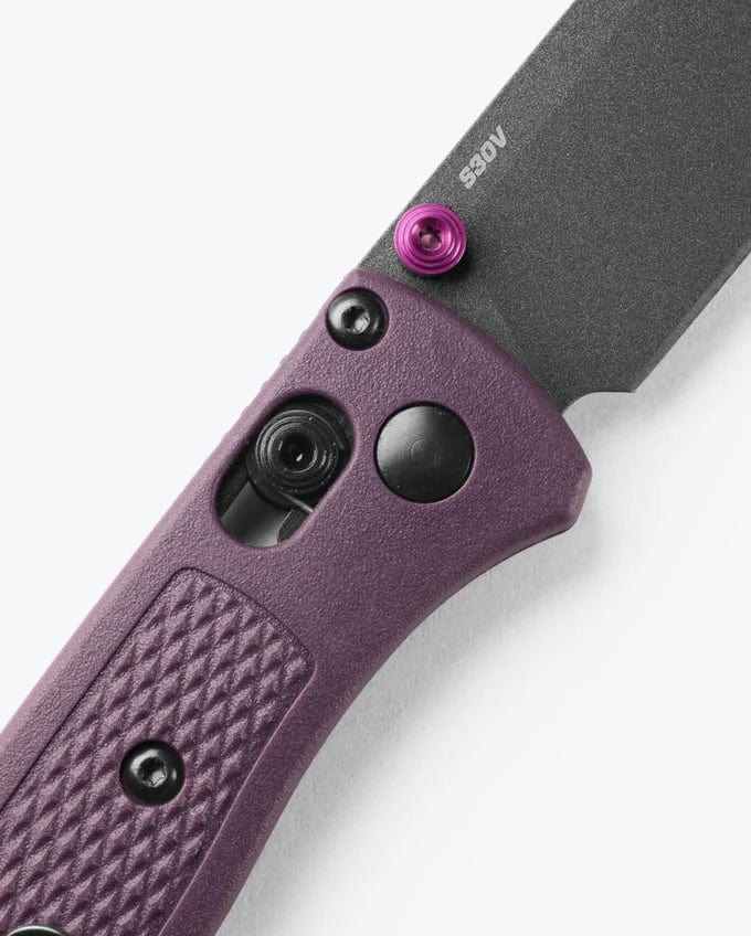 Load image into Gallery viewer, Benchmade Mini Bugout | Dark Purple Grivory Benchmade Knife Co.