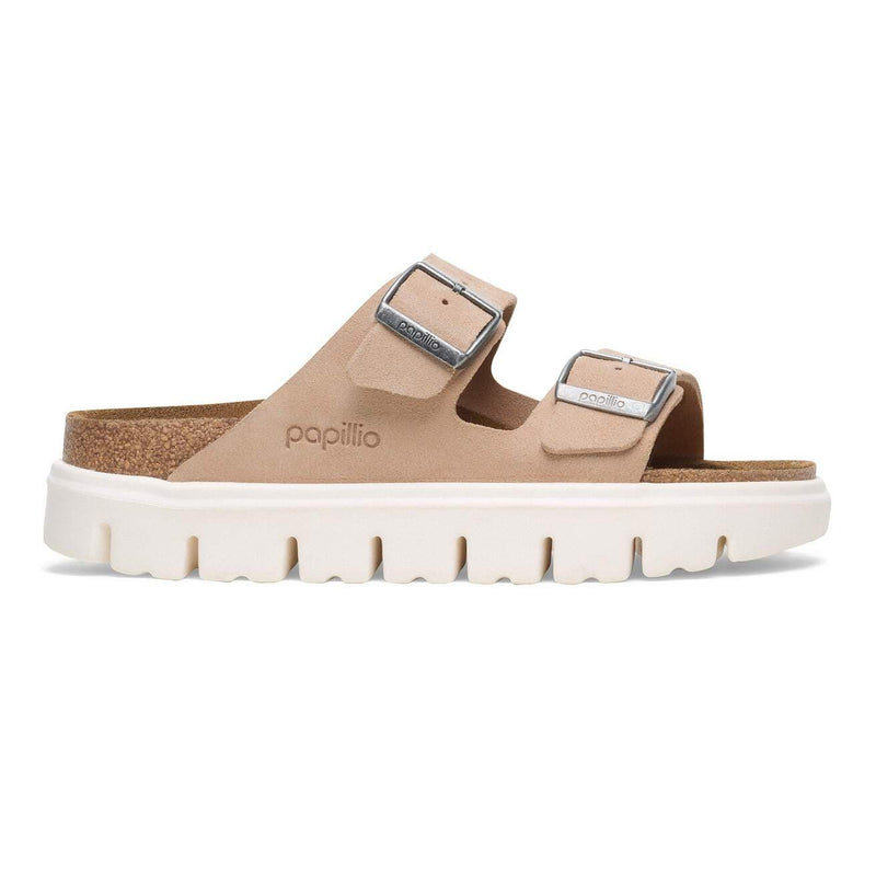 Load image into Gallery viewer, 37 / Warm Sand Birkenstock Women's Arizona Chunky Suede in Warm Sand Birkenstock Women's Arizona Chunky Suede in Warm Sand Birkenstock