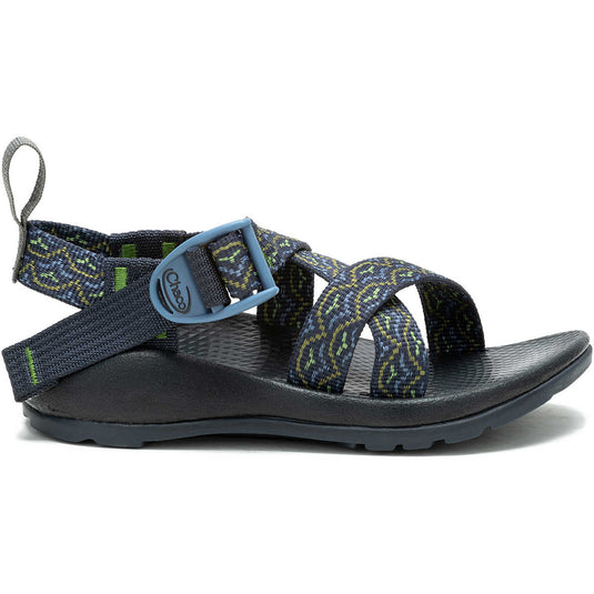 Bloop Navy / 11 Chaco Z1 Ecotread Sandal in Bloop Navy - Kids' Chaco