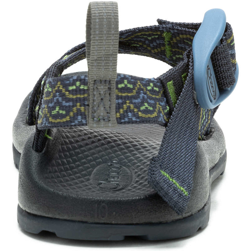 Load image into Gallery viewer, Chaco Z1 Ecotread Sandal in Bloop Navy - Kids' Chaco