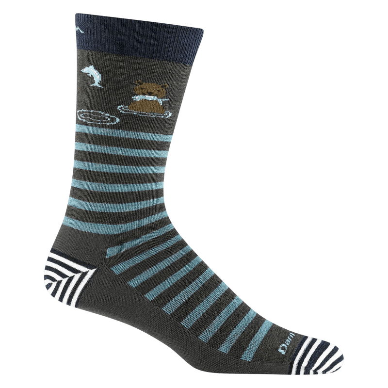 Load image into Gallery viewer, Forest / MED Darn Tough Animal Haus Crew Socks - Men&#39;s Darn Tough
