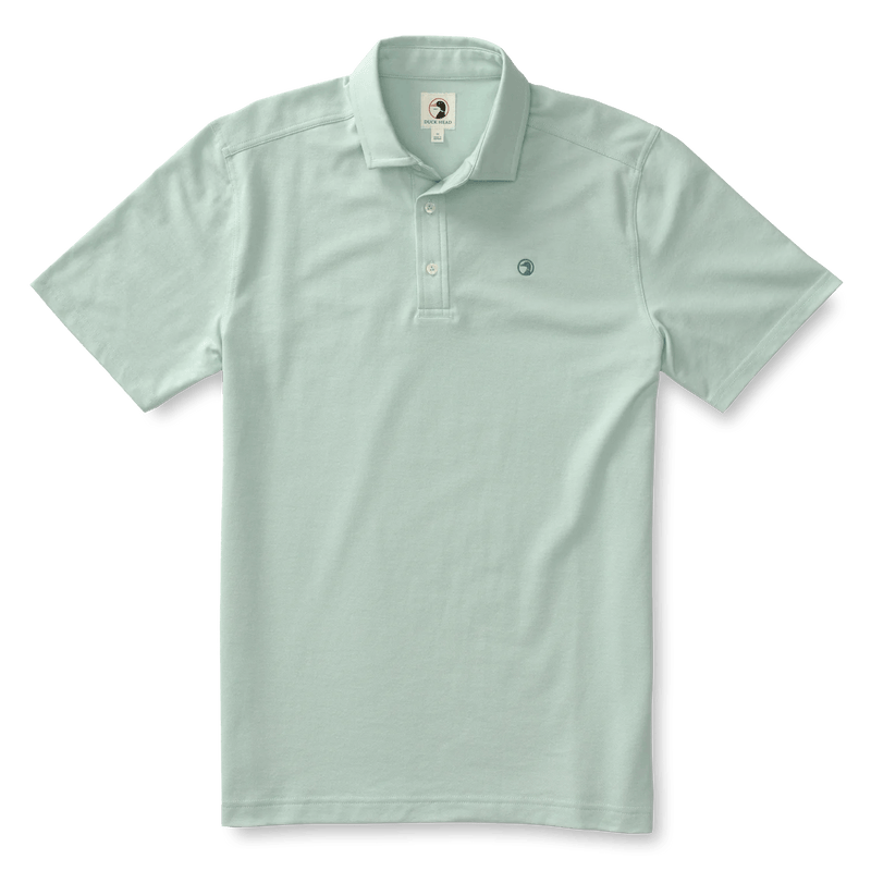 Load image into Gallery viewer, Surf Spray / MED Duck Head Classic Performance Pique Polo - Men&#39;s Duck Head
