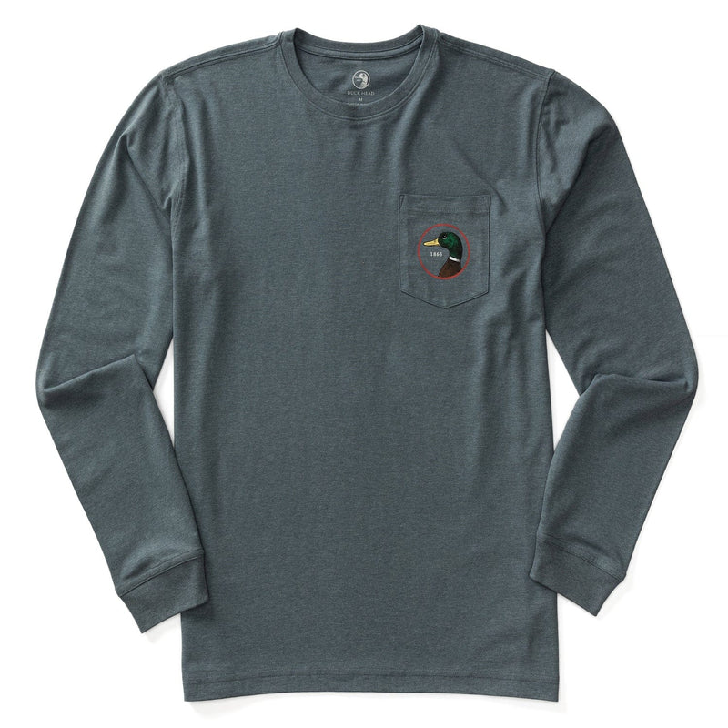 Load image into Gallery viewer, Duck Head Logo Long Sleeve T-Shirt - Men's Duck Head