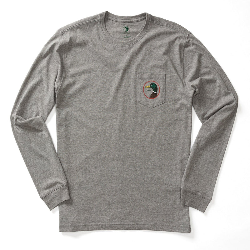 Load image into Gallery viewer, Duck Head Logo Long Sleeve T-Shirt - Men's Duck Head Logo Long Sleeve T-Shirt - Men's Duck Head