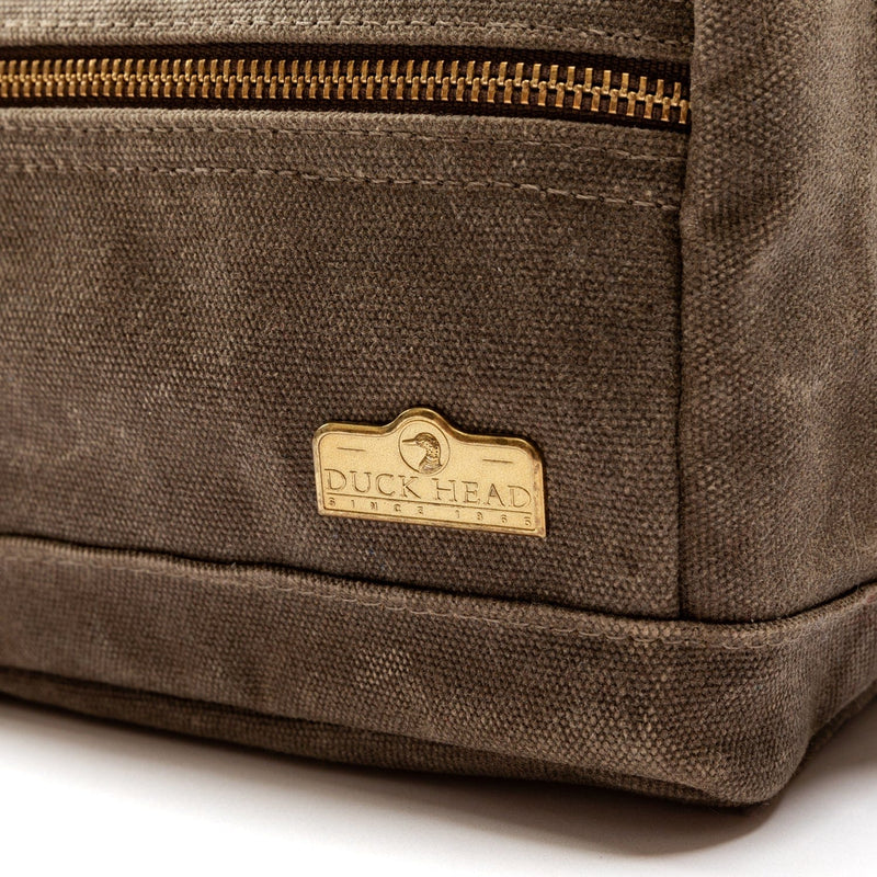 Load image into Gallery viewer, NOSZ / Field Brown Duck Head Waxed Canvas Dopp Kit in Field Brown Duck Head Waxed Canvas Dopp Kit in Field Brown Duck Head