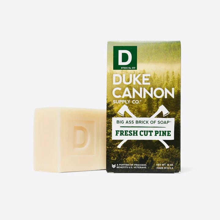 Load image into Gallery viewer, One Size Duke Cannon Big A** Brick of Soap Fresh Cut Pine - Men's Duke Cannon Big A** Brick of Soap Fresh Cut Pine - Men's Duke Cannon