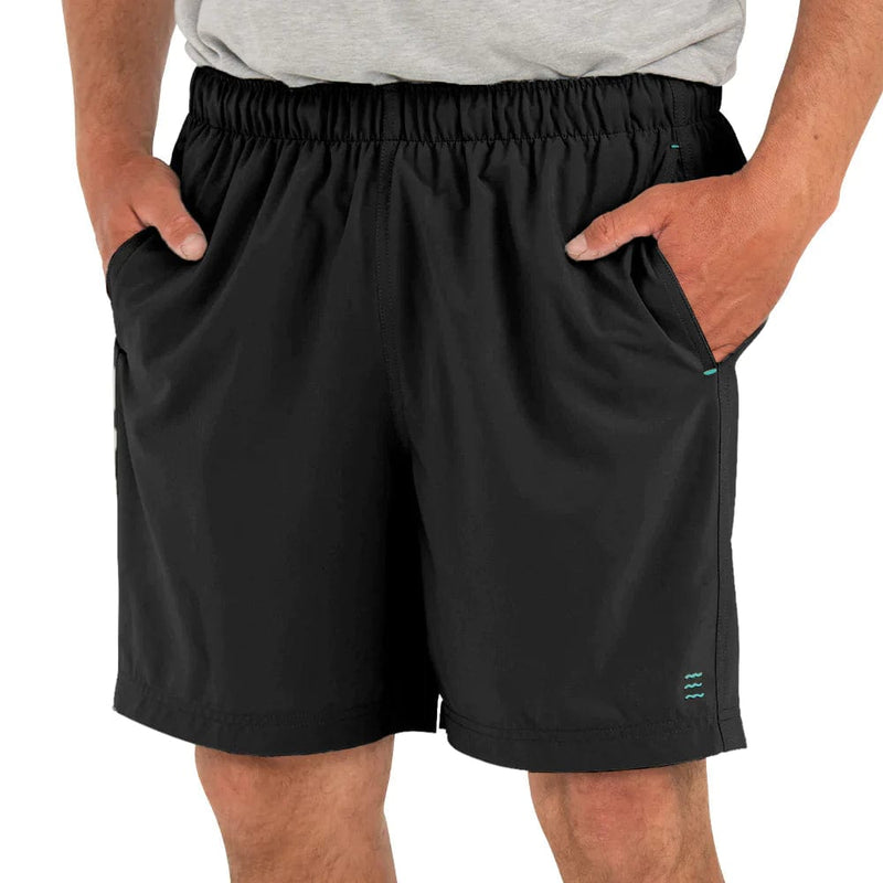 Load image into Gallery viewer, Black / SM Free Fly 6&quot; Breeze Shorts - Men&#39;s Free Fly
