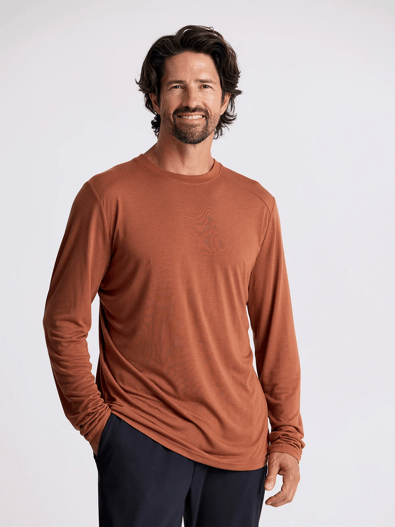Load image into Gallery viewer, Adobe / MED Free Fly Bamboo Lightweight Long Sleeve Shirt - Men's Free Fly