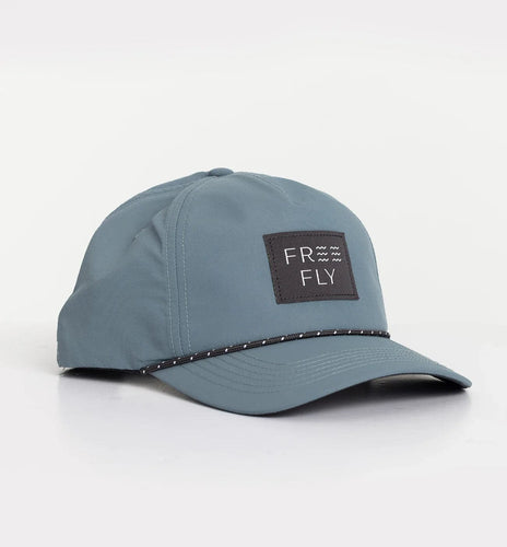Stone Blue Free Fly Wave 5-Panel Hat Free Fly