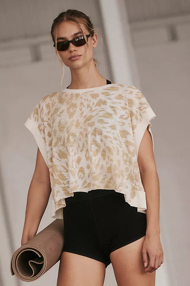 Load image into Gallery viewer, Free People My Time Printed Tee - Women's Free People