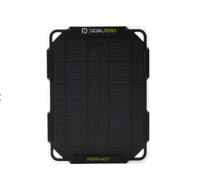 Load image into Gallery viewer, Black Goal Zero Nomad 5 Portable Solar Charger Goal Zero
