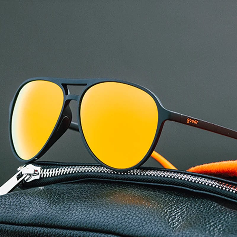 Load image into Gallery viewer, Goodr "Call Me Tarmac Daddy" Polarized Sunglasses Goodr