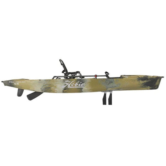 Amazon Green Camo Hobie Mirage Pro Angler 14 Fishing Kayak in Camo Hobie