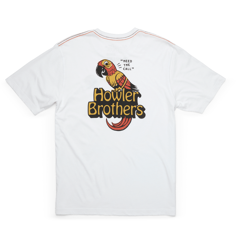 Load image into Gallery viewer, Chatty Bird : Vintage White / MED Howler Bros Cotton Shortsleeve Tee - Men&#39;s Howler Bros
