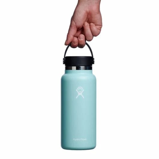 Load image into Gallery viewer, Dew Hydro Flask 32oz Wide Mouth Flex Cap Hydro Flask
