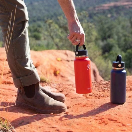 Load image into Gallery viewer, Dew Hydro Flask 32oz Wide Mouth Flex Cap Hydro Flask