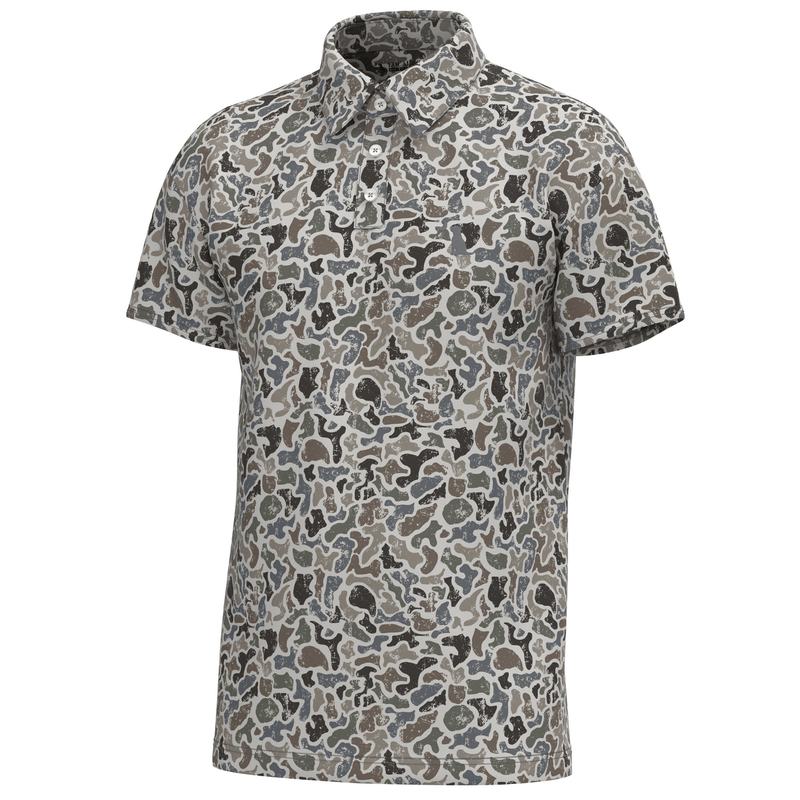 Load image into Gallery viewer, Distressed LCF / SM Local Boy Men's Dirty Myrtle Polo Local Boy Men's Dirty Myrtle Polo Local Boy
