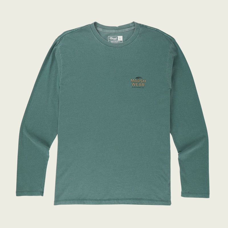Load image into Gallery viewer, Marsh Wear Fly Patch Duck Longsleeve T-Shirt - Men&#39;s Marsh Wear
