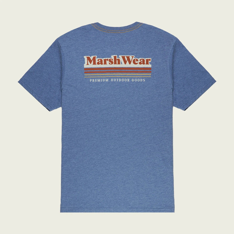 Load image into Gallery viewer, Bluefin Heather / SM Marsh Wear Gradient Shortsleeve Tee - Men&#39;s Marsh Wear
