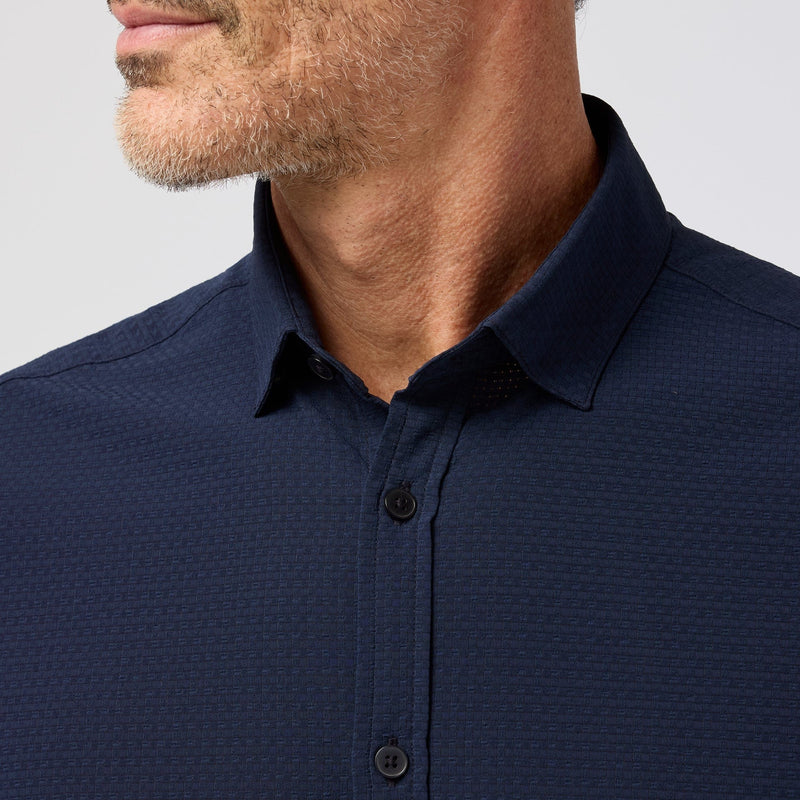 Load image into Gallery viewer, Mizzen + Main Men's Porter Short Sleeve Shirt Mizzen + Main Men's Porter Short Sleeve Shirt Mizzen + Main