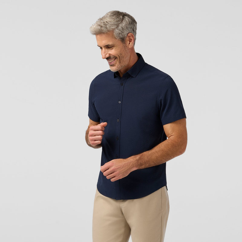 Load image into Gallery viewer, Mizzen + Main Men's Porter Short Sleeve Shirt Mizzen + Main Men's Porter Short Sleeve Shirt Mizzen + Main
