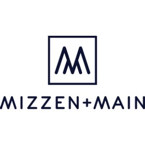 Mizzen Main logo blue text white background