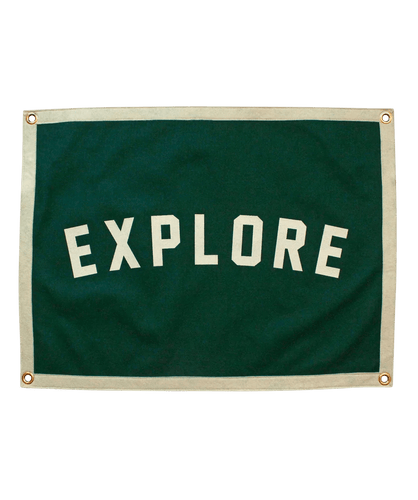 Oxford Pennant Explore Camp Flag Oxford Pennant