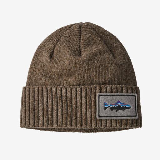 Load image into Gallery viewer, Fitz Roy Trout Patch: Ash Tan Patagonia Brodeo Beanie Patagonia Inc
