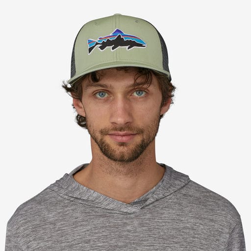 Salvia Green Patagonia Fitz Roy Trout Trucker Hat PATAGONIA INC