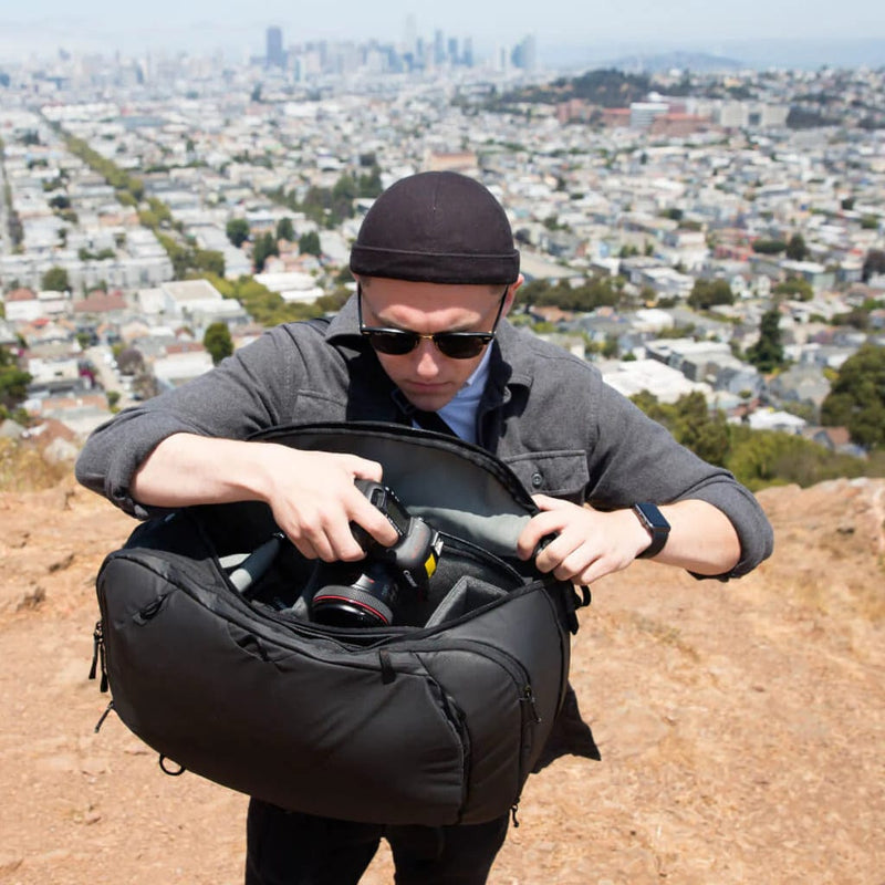 Load image into Gallery viewer, Black Peak Design Travel Backpack 45L Peak Design