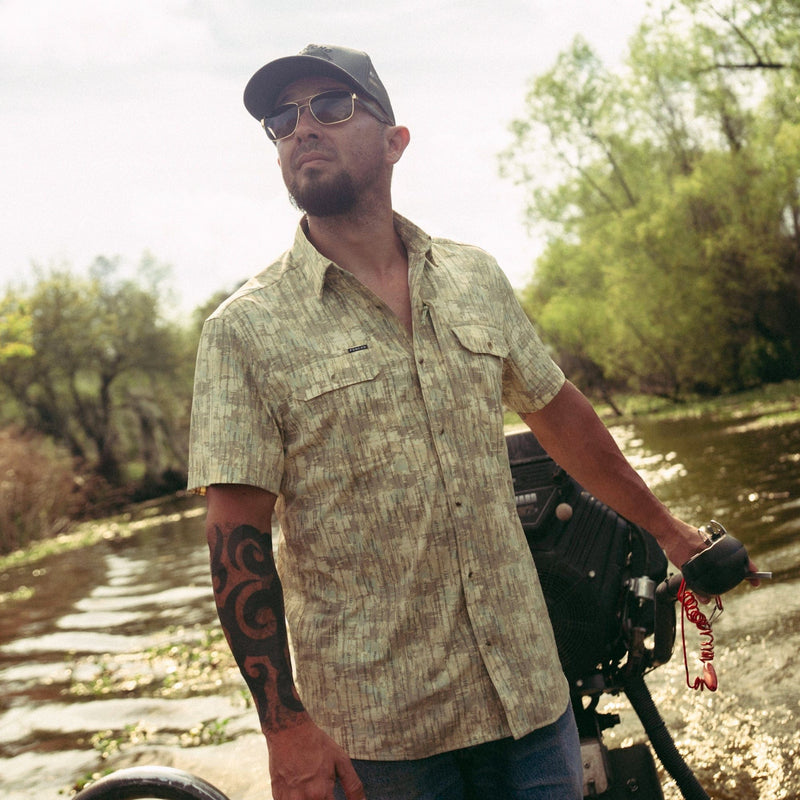 Load image into Gallery viewer, Poncho Men's The Swamp Donkey in Slim Poncho Men's The Swamp Donkey in Slim Poncho