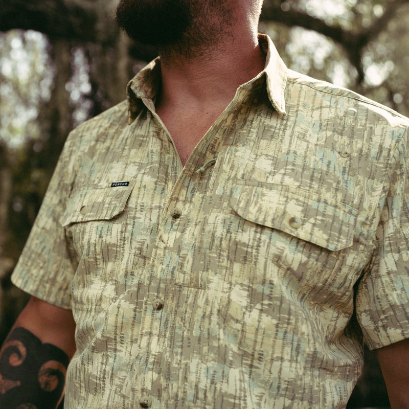 Load image into Gallery viewer, Poncho Men's The Swamp Donkey in Slim Poncho Men's The Swamp Donkey in Slim Poncho