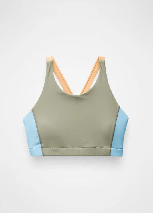 Sweet Agave Color Block / SM prAna Baja Bound Swim Top - Women's Prana