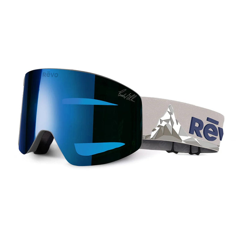 Load image into Gallery viewer, Matte Gray/Photochromic Blue Water / Large Fit (Matte Gray) Revo Whiteout No. 6 Goggles Revo