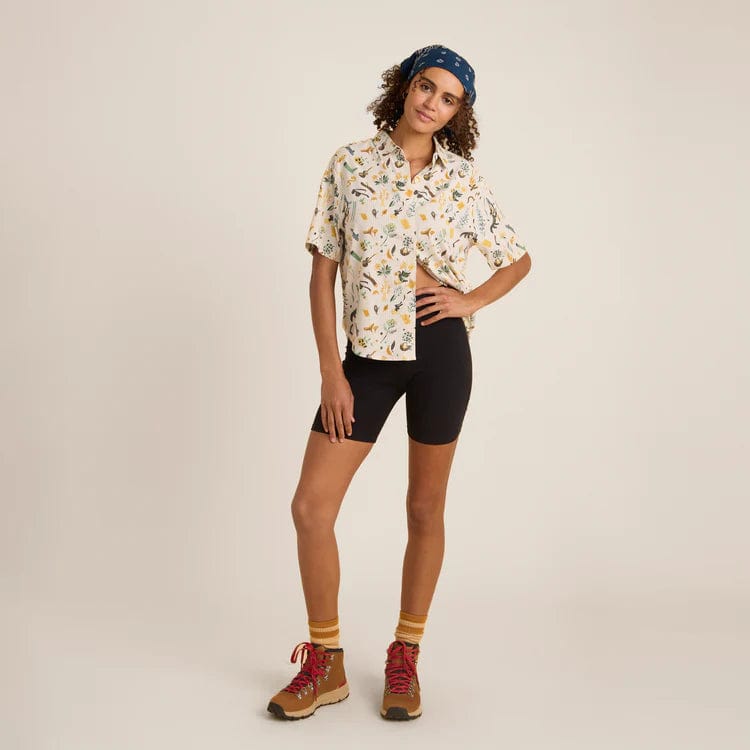 Load image into Gallery viewer, Roark Bless Up Shortsleeve Button Up Shirt - Women's Roark