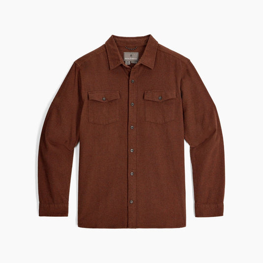 Saddle / MED Royal Robbins Bristol Organic Cotton Twill Shirt - Men's Royal Robbins Bristol Organic Cotton Twill Shirt - Men's Royal Robbins