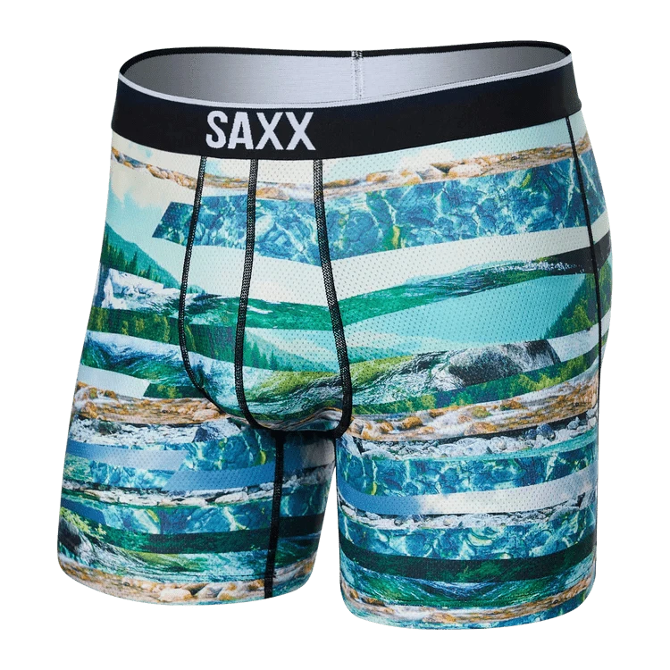 Saxx vibe boxer brief men's hiker stripe clearance xxl