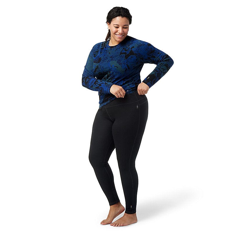 Load image into Gallery viewer, Black / 1X Smartwool Classic Thermal Merino Base Layer Bottom Plus - Women's Smartwool Corp