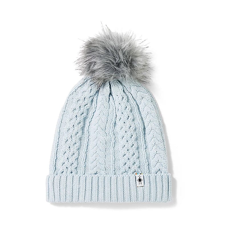 Load image into Gallery viewer, Winter Sky Heather Smartwool Lodge Girl Beanie - Women&#39;s Smartwool Corp
