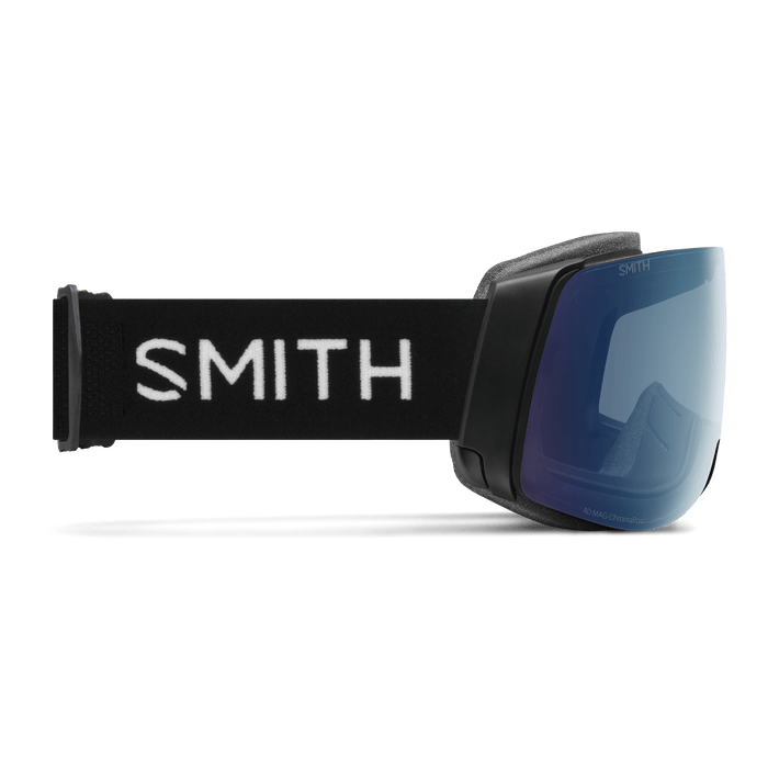 Load image into Gallery viewer, Black + ChromaPop™ Everyday Blue Mirror / Medium fit Smith Optics 4D Mag Goggles Smith Sport Optics