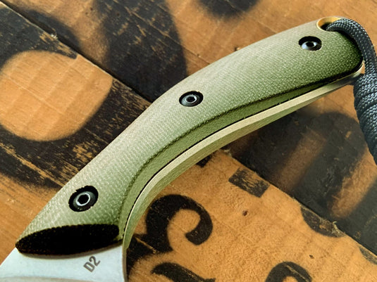 OD Green Micarta Smith & Sons Apex Knife SMITH AND SONS