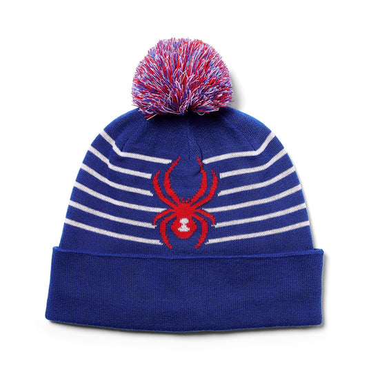 Electric Blue / MED/LRG Spyder Icebox Hat - Boys' SPYDER ACTIVE SPORTS INC