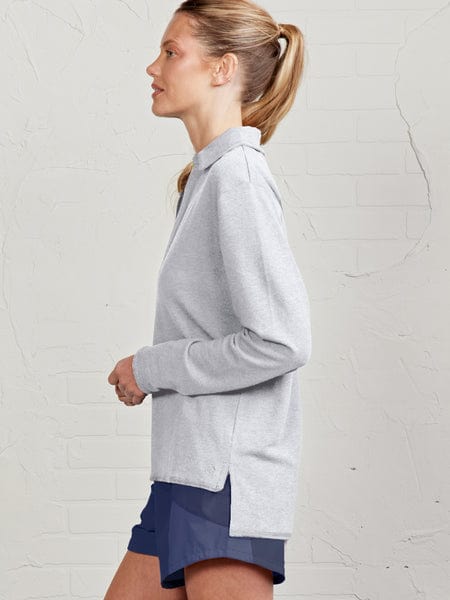 Load image into Gallery viewer, Tasc French Terry Polo Sweatshirt - Women's Tasc French Terry Polo Sweatshirt - Women's Tasc