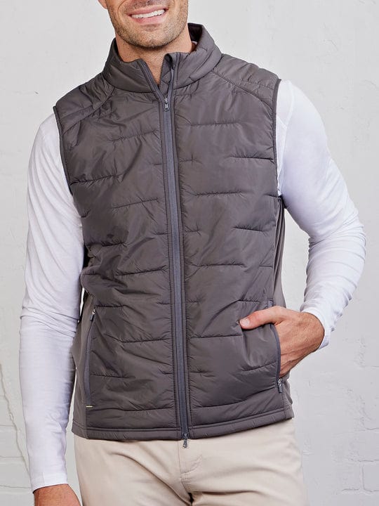 Load image into Gallery viewer, Granite / SM Tasc Men's Windermere Hybrid Vest Tasc Men's Windermere Hybrid Vest Tasc
