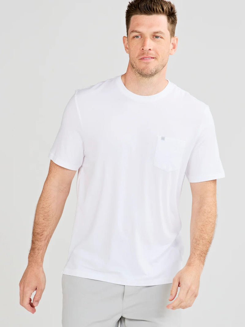 Load image into Gallery viewer, White / SM Tasc Seaside Wash Pocket T-Shirt - Men's Tasc