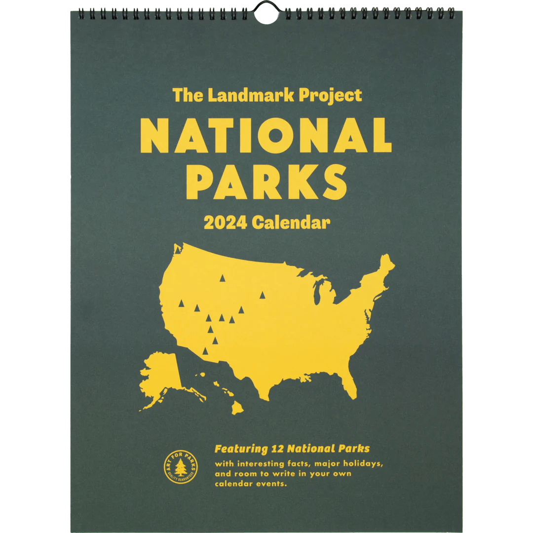 The Landmark Project 2024 National Parks Calendar The Backpacker