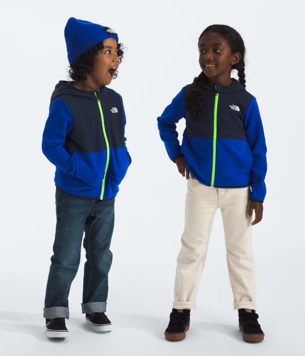 Load image into Gallery viewer, TNF Blue / 2 The North Face Glacier Full Zip Hoodie - Kids' The North Face